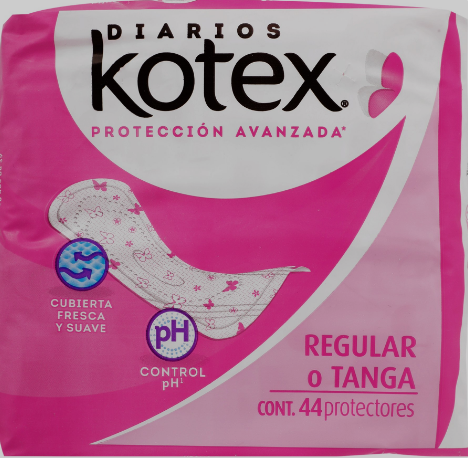 PANTY PROT KOTEX REGULAR 44