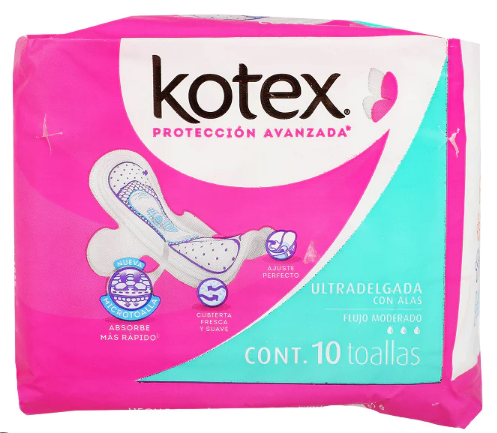 TAS SANIT KOTEX ULTRADELG ALAS 10