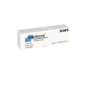 GENKOVA INY. ADULTO 80 MG. CAJA C/1 AMP. C/2 ML.