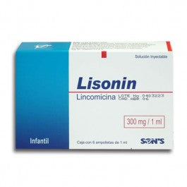 LISONIN 6 AMP 300MG/1 ML