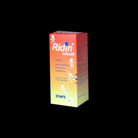 RIDIN JARABE INFANTIL 120 ML. CAJA C/FCO.