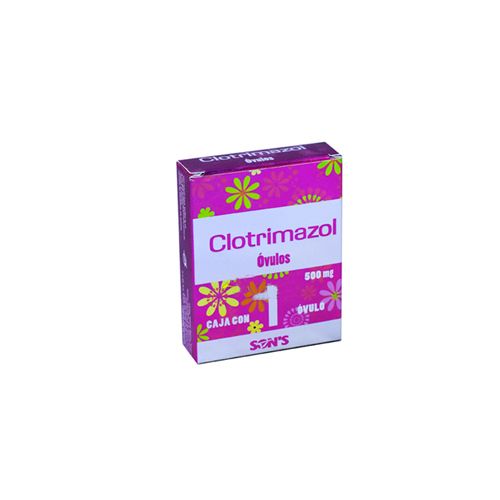 CLOTRIMAZOL OVULOS 500 MG. CAJA C/1