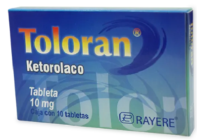 TOLORAN TAB. 10 MG. CAJA C/10