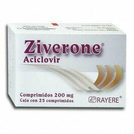 ZIVERONE COMPR. 200 MG. CAJA C/25