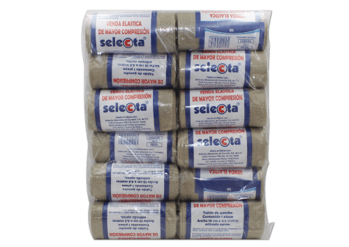 VENDA ELAST ALT/COMPR 12 VENDAS 10CMX5 M