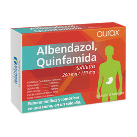 QUIN/ALBE 150/200MG 2 TAB   LGEN