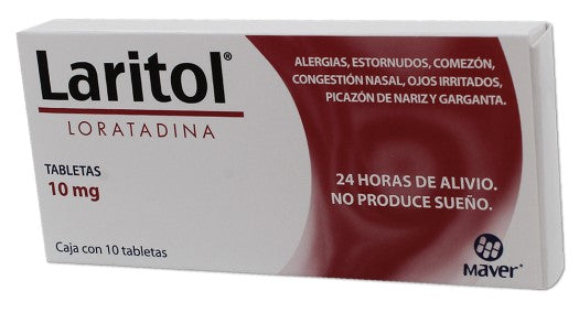 LORATADINA 10 MG 10 TAB MV  LGEN