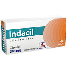INDACIL CAP. 300 MG. CAJA C/16