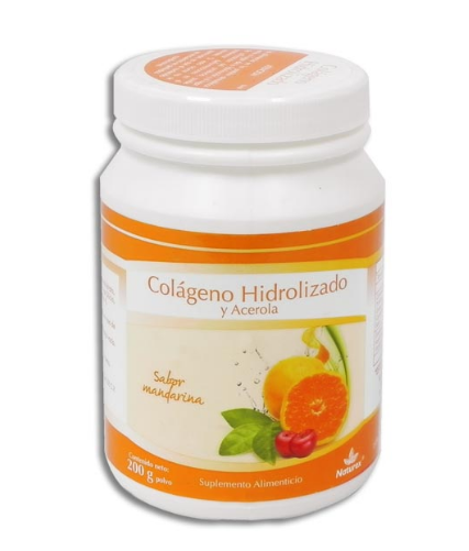 COLAGENO HIDROLIZADO Y ACEROLA PVO. FCO. C/200 G.