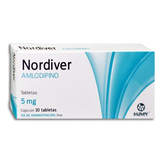 NORDIVER 10 TAB 5 MG