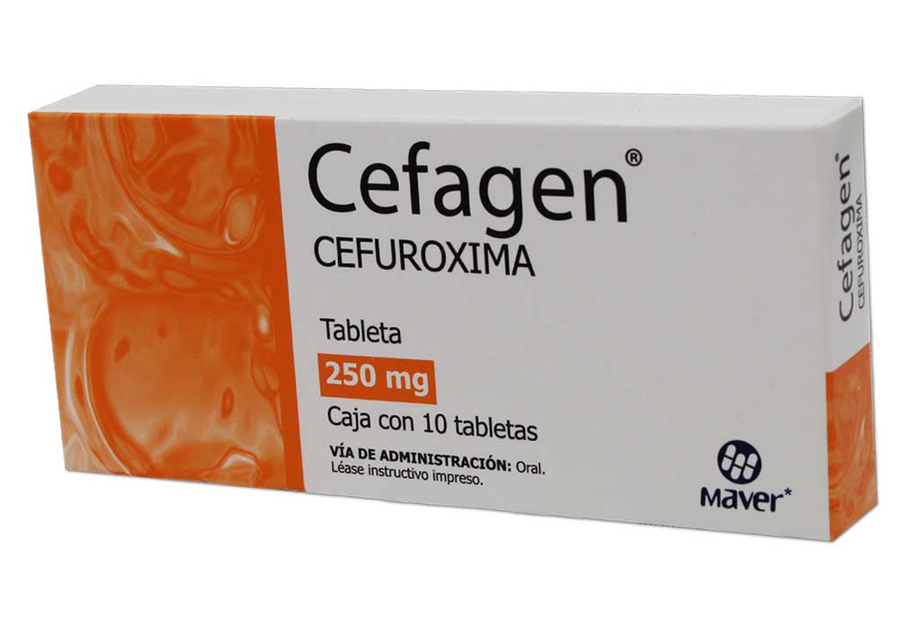 CEFUROXIMA 250MG 10 TAB     LGEN