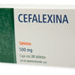 CEFALEXINA 500 MG 20 TAB    LGEN