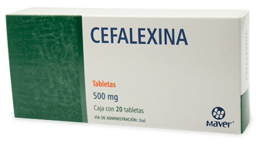 CEFALEXINA 500 MG 20 TAB    LGEN