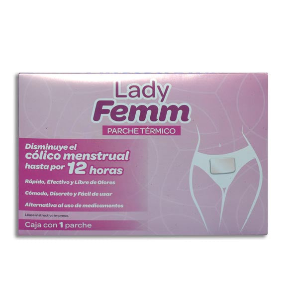 LADY FEMM PARCHE TERMICO CAJA C/1 PARCHE