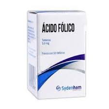 ACIDO FOLICO 5MG FCO 50 TAB LGEN