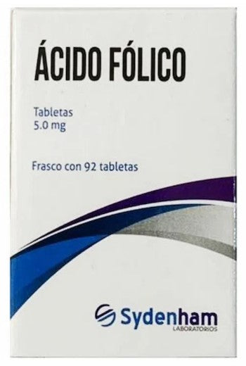 ACIDO FOLICO 5 MG FCO 92TAB LGEN