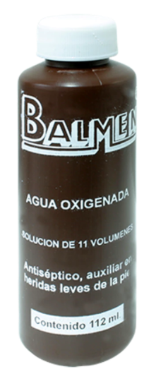 AGUA OXIGENADA BALMEN - BOT 112ML