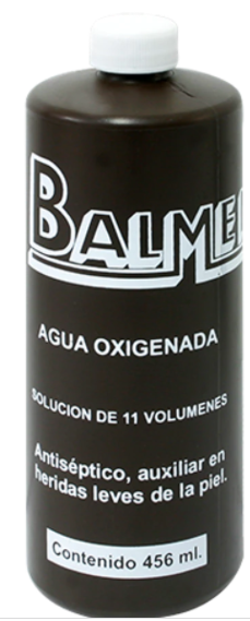 AGUA OXIGENADA BALMEN - BOT 456ML