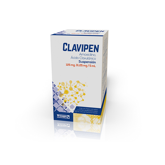 CLAVIPEN 1 SUSP 125/31.25MG/5/60 ML