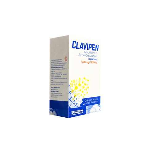 CLAVIPEN 15 TAB 500/125 MG