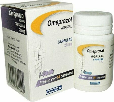 AGRIXAL CAP. 20 MG. CAJA C/FCO. C/14