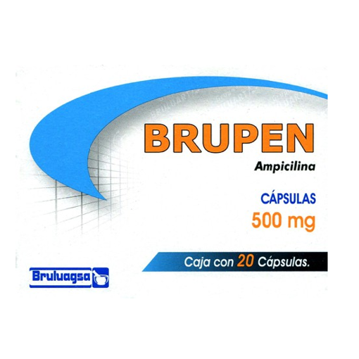 BRUPEN CAP. 500 MG. CAJA C/20