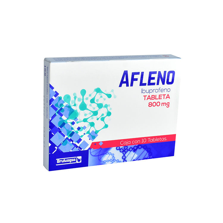 AFLENO TAB 800 MG CAJA C10 (IBUPROFENO)