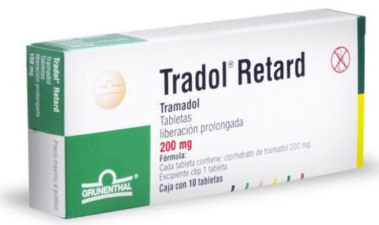 TRADOL-RETARD 200 MG 10 TAB