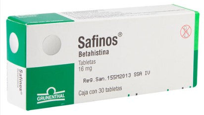 SAFINOS 16 MG 30 TAB