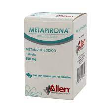 METAPIRONA 10 TAB 500 MG