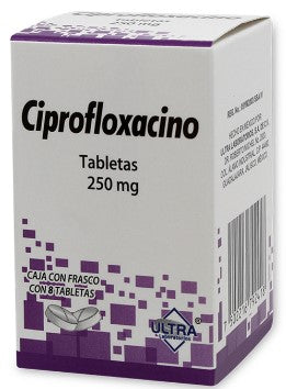 CIPROFLOXAC 250MG 8TAB ULTR LGEN