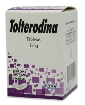 TOLTERODINA 2MG 14 TAB ULT  LGEN