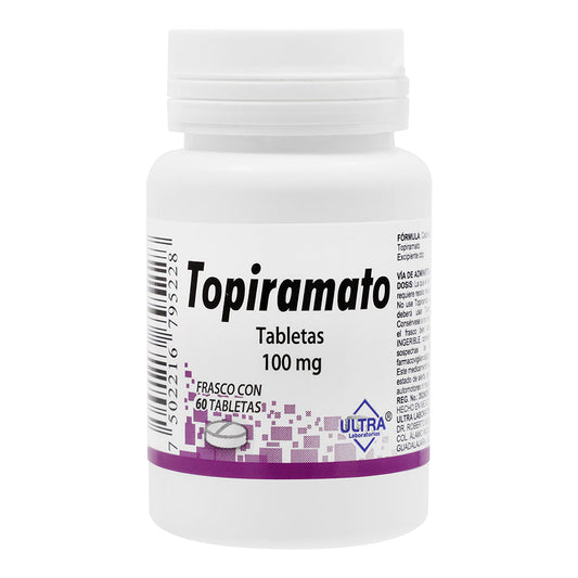 TOPIRAMATO 100 MG 60 TAB    LGEN