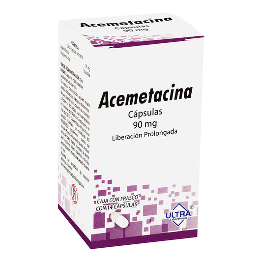 ACEMETACIN 90MG 14CAPS ULTR LGEN