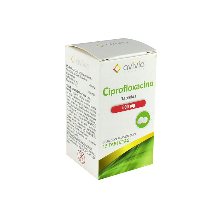 CIPROFLOXACINO 500MG 12 TAB LGEN