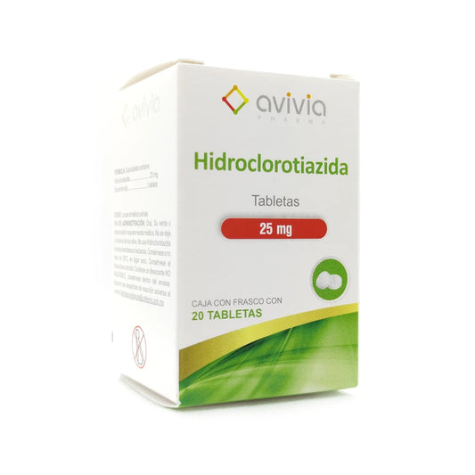 HIDROCLOROTIAZID 25MG 20TAB LGEN