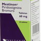 BROM DE PIRIDOSTIGMINA 60MG 20TAB