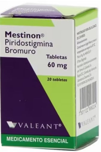 BROM DE PIRIDOSTIGMINA 60MG 20TAB