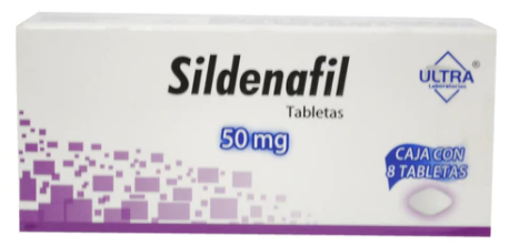 SILDENAFIL 50 MG 8 TAB ULTR LGEN