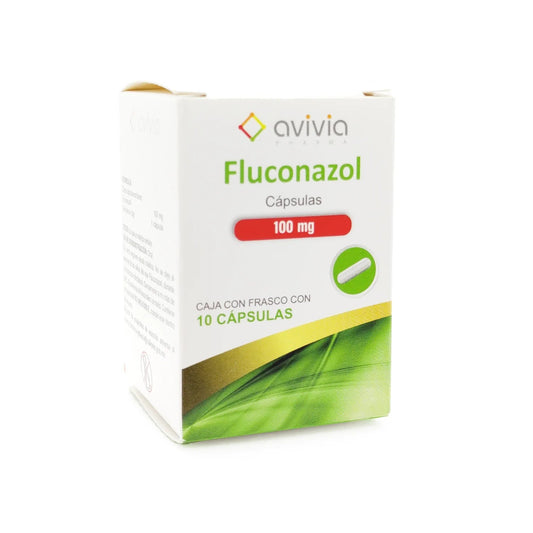 FLUCONAZOL 100MG 10 CAPS    LGEN