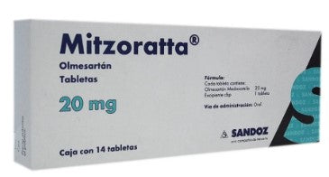 MITZORATTA 20 MG 14 TAB