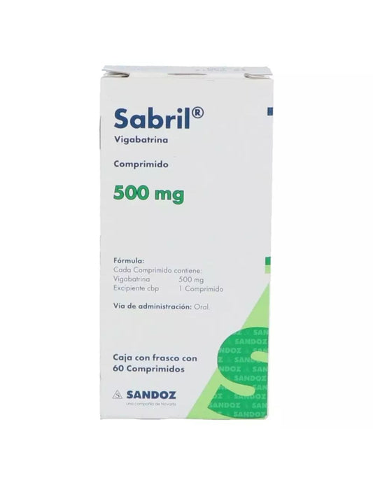 SABRIL 500 MG 60 TAB