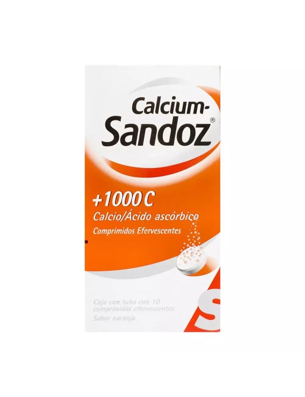 CALCIUM SANDOZ 260 / 1000MG 10 CPR