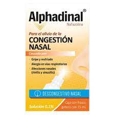 ALPHADINAL 0.1% DES NASAL 15MLSOL