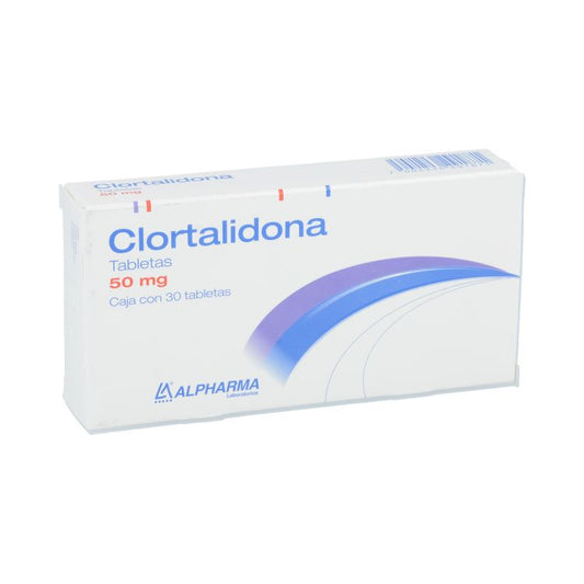 CLORTALIDO 50MG 30TAB ALPHA LGEN