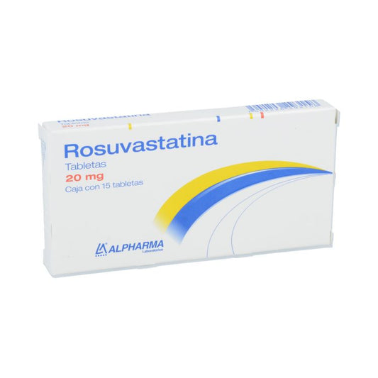 ROSUVASTATINA 20 MG 15 TAB  LGEN