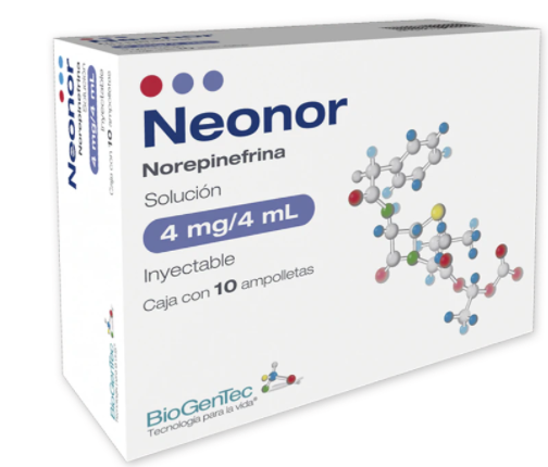 NEONOR 4MG/4ML SOL INY 10 AMP