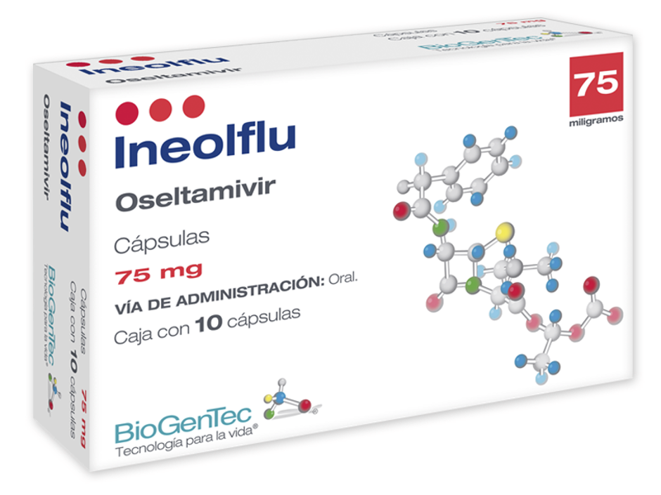INEOLFLU 75MG - CAP 10