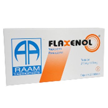 FLAXENOL 20 TAB 275/300 MG