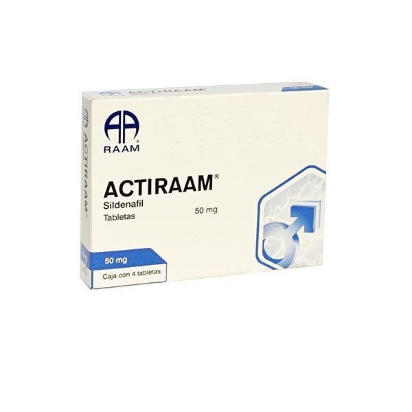 ACTIRAAM 4 TAB 50 MG